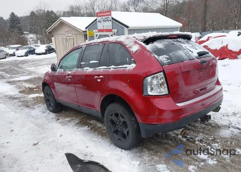 2014 Ford Edge Sel z USA, uszkodzony, nr VIN 2FMDK4JC5EBA49756